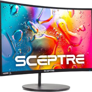 Sceptre 24 吋曲面 75Hz 電競 LED 螢幕